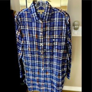 100% NWT Burberry Silk Shirt/Dress/Tunic